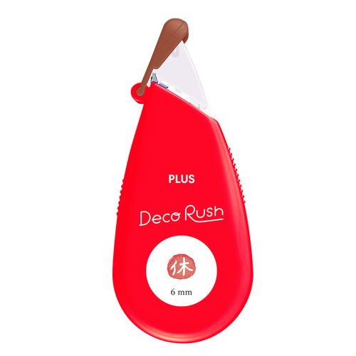 Plus 美紋膠帶 Deco Rush 6 毫米 DB