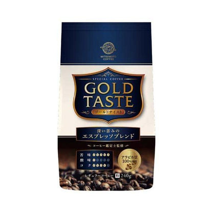 三本咖啡 金品風味 苦味濃郁濃縮混合咖啡粉 1袋 240g