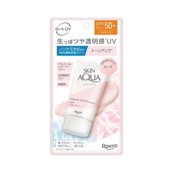 SKIN AQUA  Natural Veil UV 精華 透明白/玫瑰色 50g