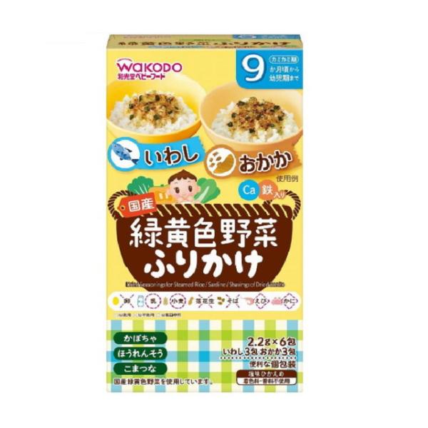 Wakodo和光堂 嬰兒 幼兒 拌飯料 香鬆 9個月以上 2.2g x 6 袋 / 15g
