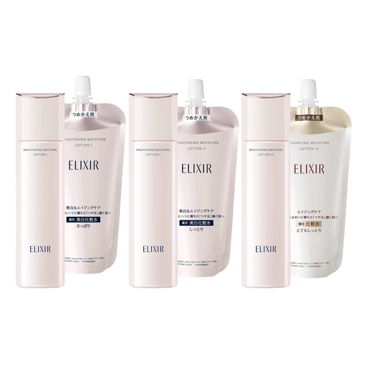 資生堂 ELIXIR 怡麗絲爾 化妝水 美白亮提化妝水 清爽 170mL