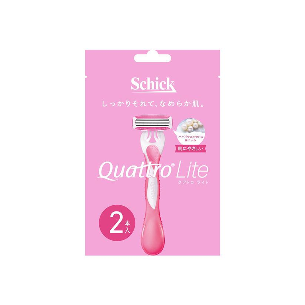 Schick Quattro Lite 除毛刀 女性除毛刀 剃毛刀 刮毛刀  2支裝