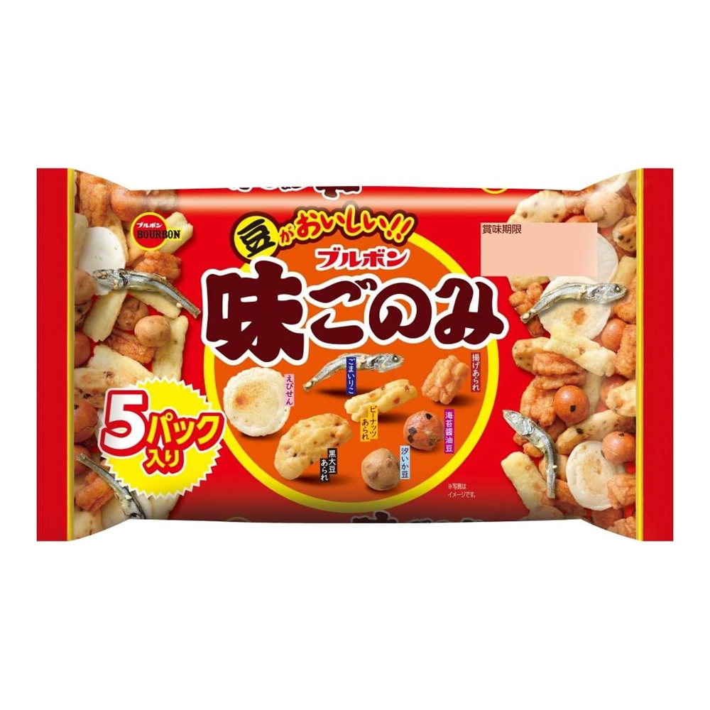 bourbon 先貝味好 家庭米果 5包 / 6包 先貝 米果 零時 下酒菜