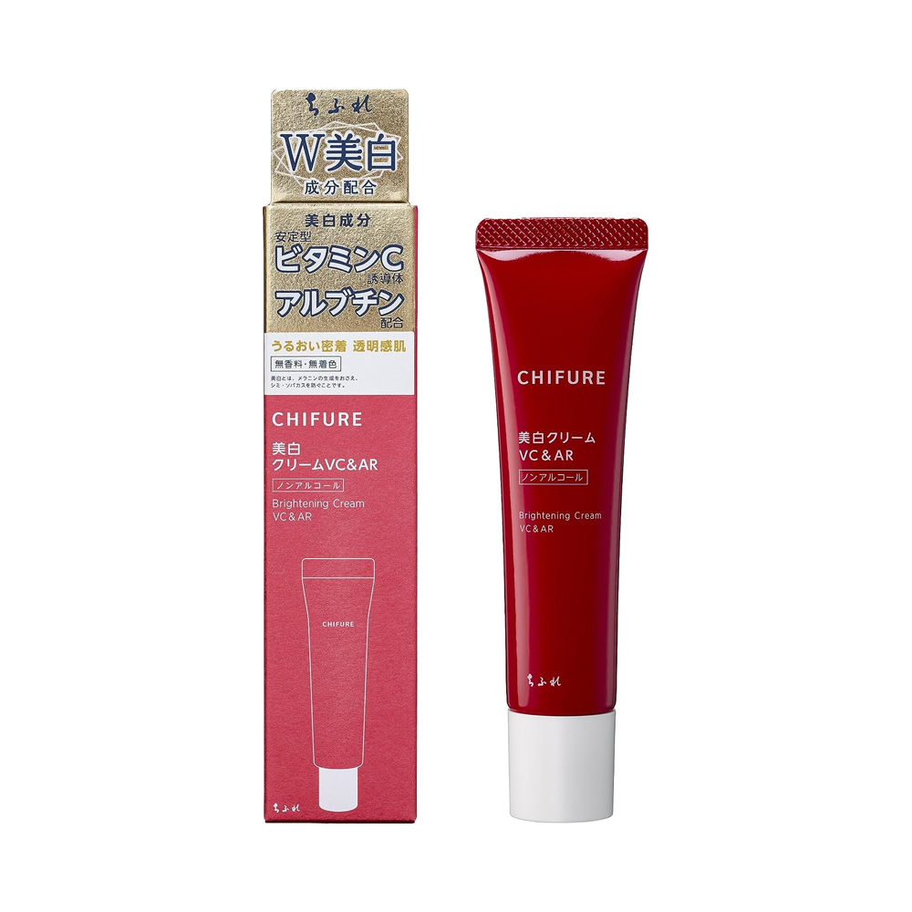 CHIFURE化妝品  VC&AR  面霜 美白面霜 美白霜 精華液 補充包 35g KO