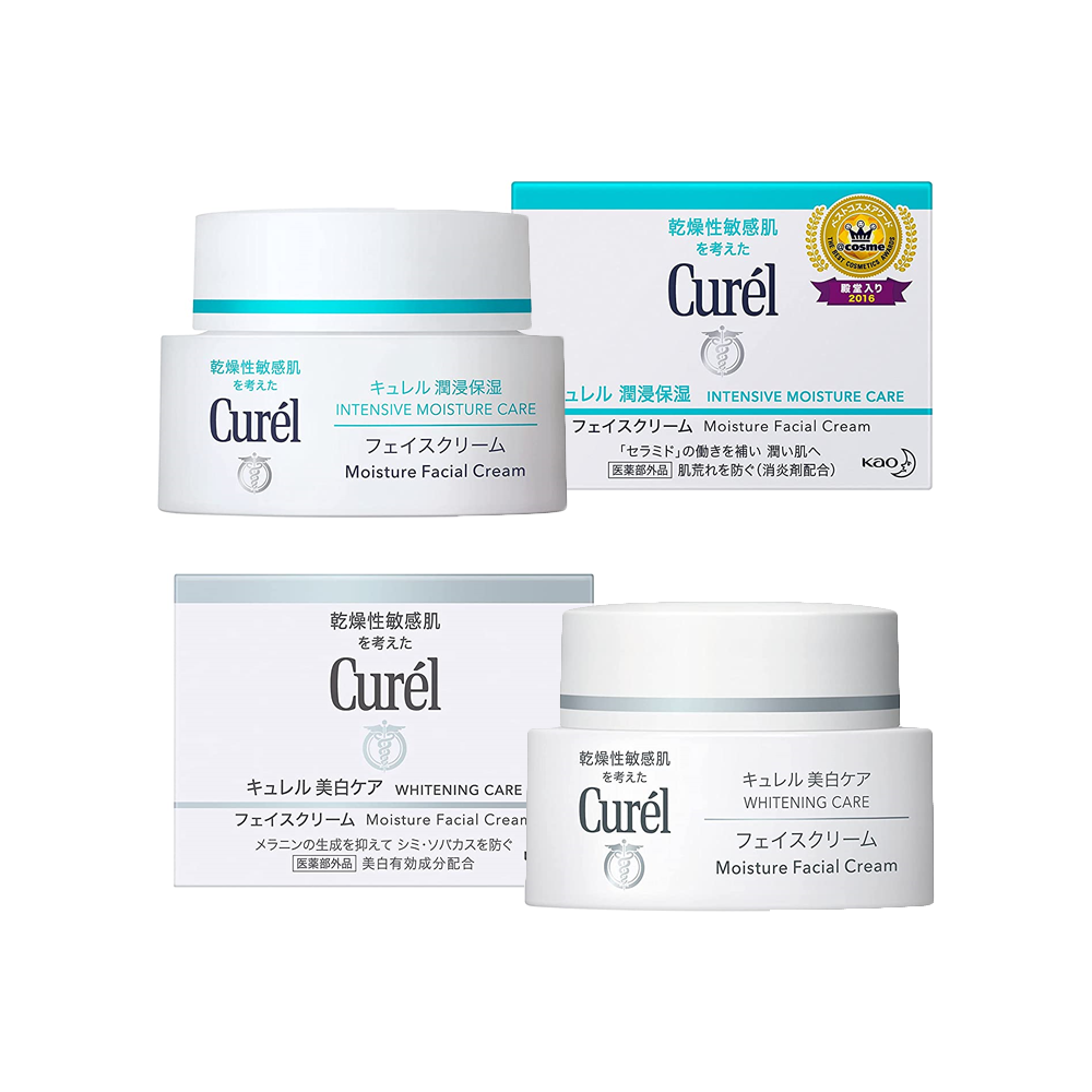 KAO Curel 珂潤 潤浸美白深層保濕 斑點和雀斑的預防護理霜 40g