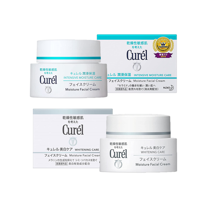 KAO Curel 珂潤 潤浸美白深層保濕 斑點和雀斑的預防護理霜 40g