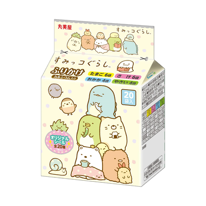 MARUMIYA 丸美屋 香鬆 丸美屋香鬆 角落生物4風味組合包 (20小袋入)