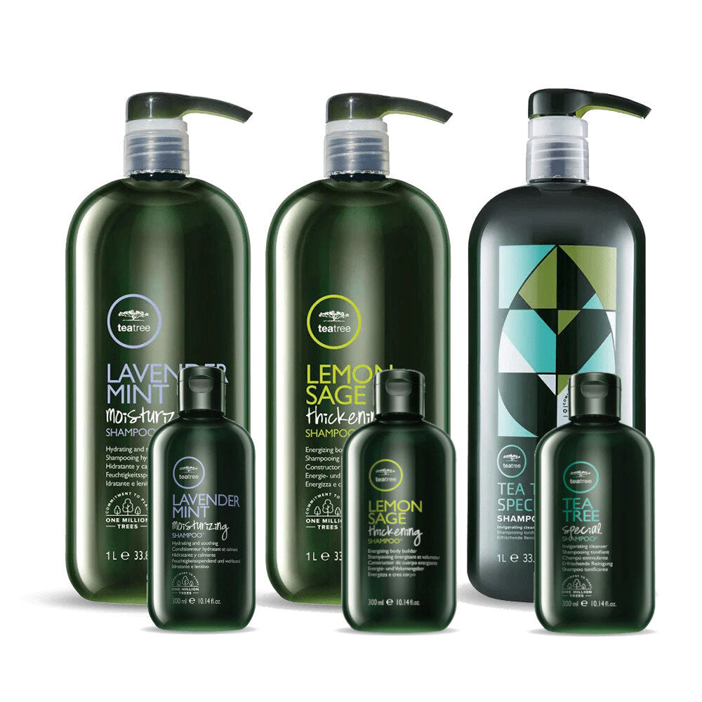 PAUL MITCHELL 茶樹 薰衣草 鼠尾草 洗髮精 1000ml