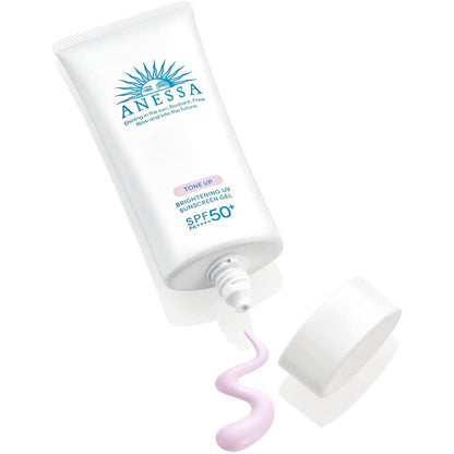 資生堂 ANESSA安耐曬系列 美光燈潤色防曬凝膠N SPF50+PA++++  90g