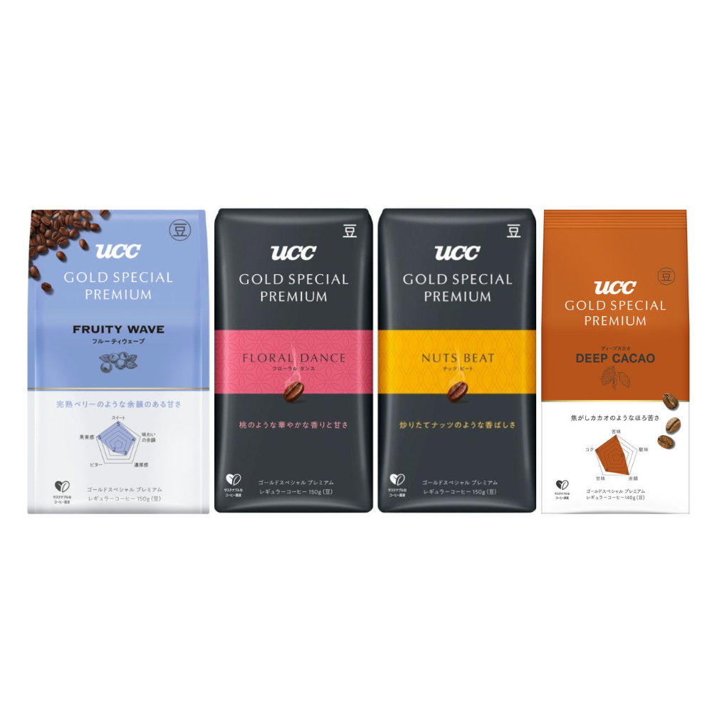 UCC 上島珈琲 GOLD SPECIAL PREMIUM 咖啡豆 1袋（140g / 150g）