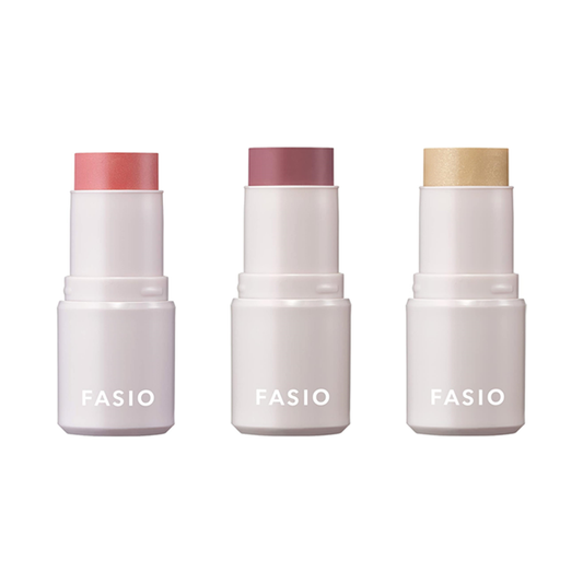 FASIO 菲希歐 多功能化妝霜 多效合一化妝棒 口紅 腮紅 眼影 03 Ms. Pink  KOSE 高絲