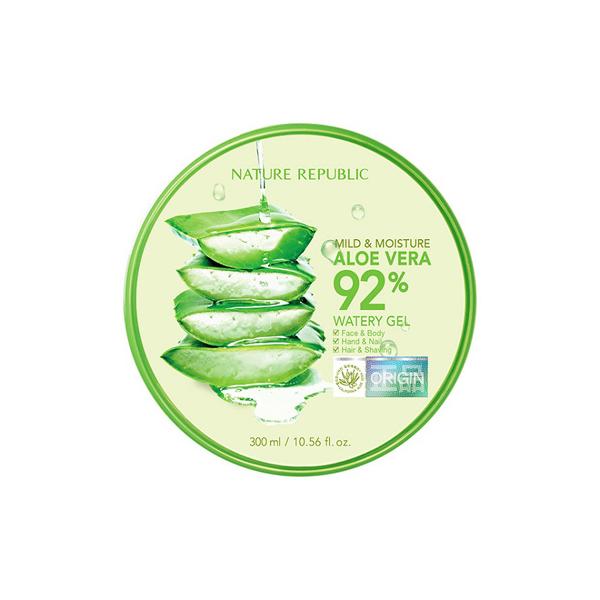 Nature Republic 保養 保濕凝膠 超舒緩保濕蘆薈凝膠 92%（罐裝）300ml