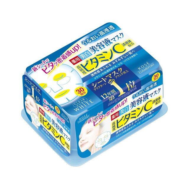 KOSE CLEAR TURN 精華面膜 維生素C 30倍