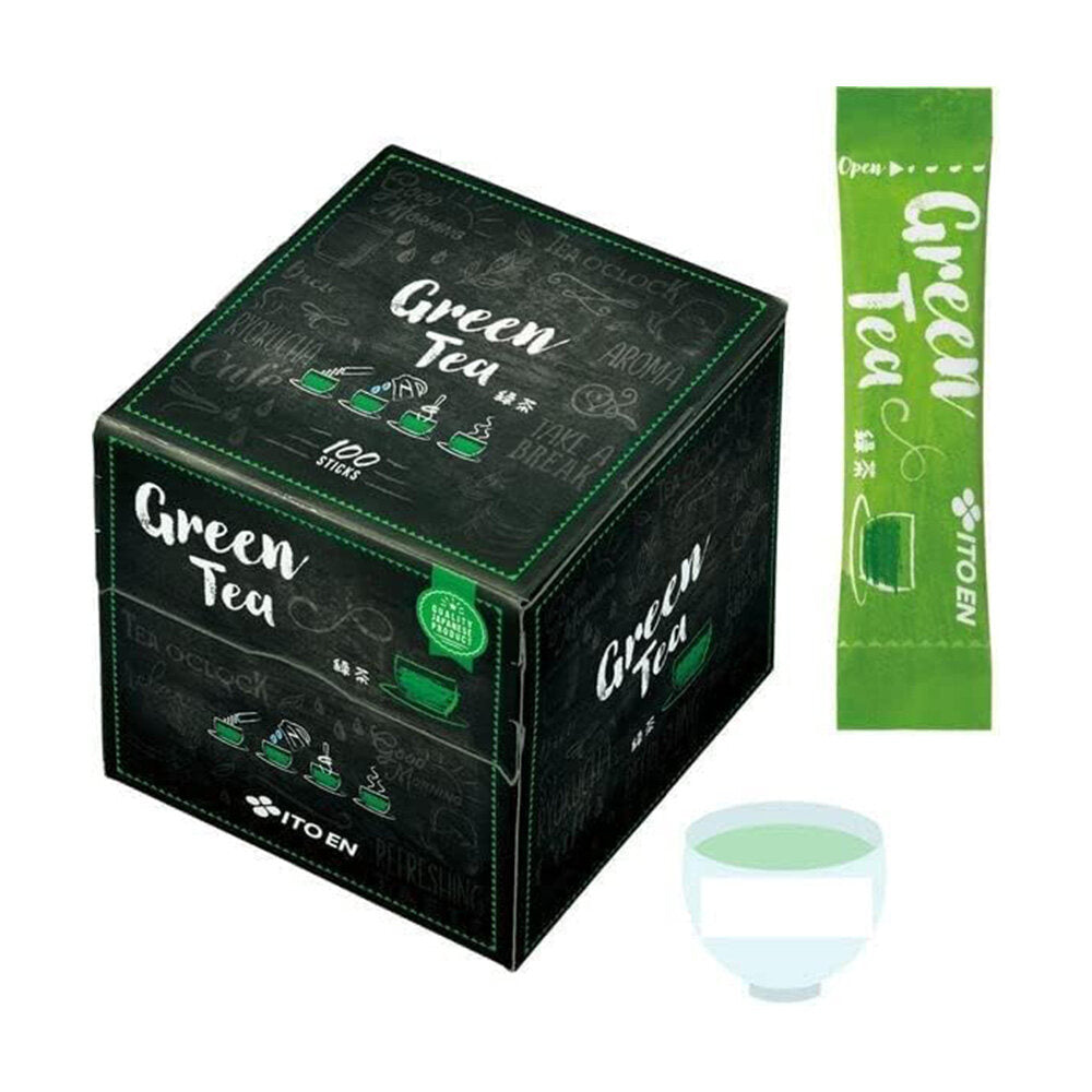 可冷泡 伊藤園 CafeCube 即溶綠茶 1盒（100條）