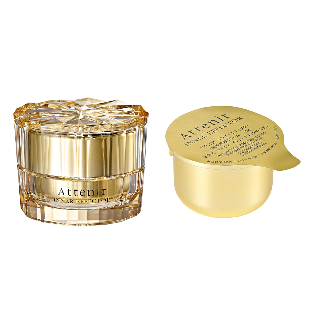 Attenir INNER EFFECTOR 加利亞大馬士革玫瑰乳霜  補充包+專用容器 / 補充包