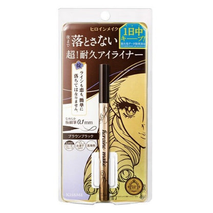 KISSME 奇士美 眼線液筆 奇士美 花漾美姬 防水防汗防暈染 眼線筆 極細眼線液持久不脫色 三色可選