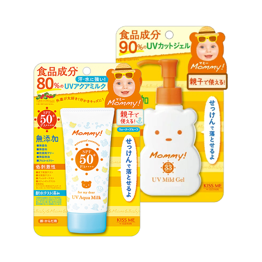 KISS ME MOMMY 奇士美 親子防水防曬乳 SPF50+・PA++++ 親子防曬凝膠SPF33・PA+++