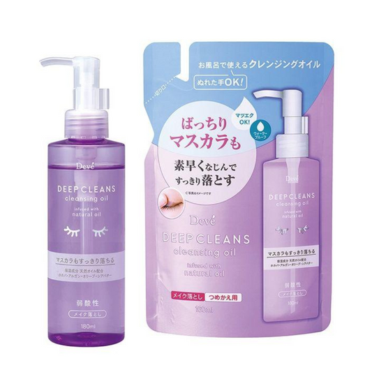 熊野油脂 Deve 深層卸妝油 清爽柑橘馬鞭草香味 無色 不含酒精 含天然油脂 180ml