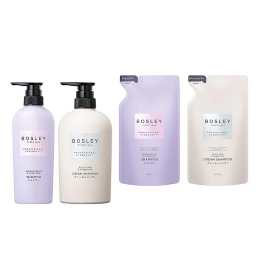 BOSLEY 舒緩放鬆系列 舒緩柑橘香 不起泡洗髮乳  洗髮精 500ml NatureL
