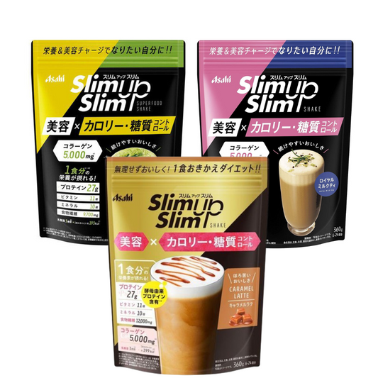 ASAHI 朝日 飲品 Slim up Slim 抹茶酵素即沖奶昔粉 1包(315g)