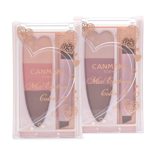 CANMAKE 3色混色眉粉