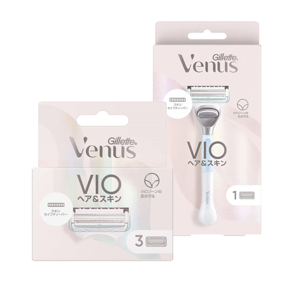 Gillette 吉列 Venus維納斯 VIO私密處專用除毛刀 護膚凝膠