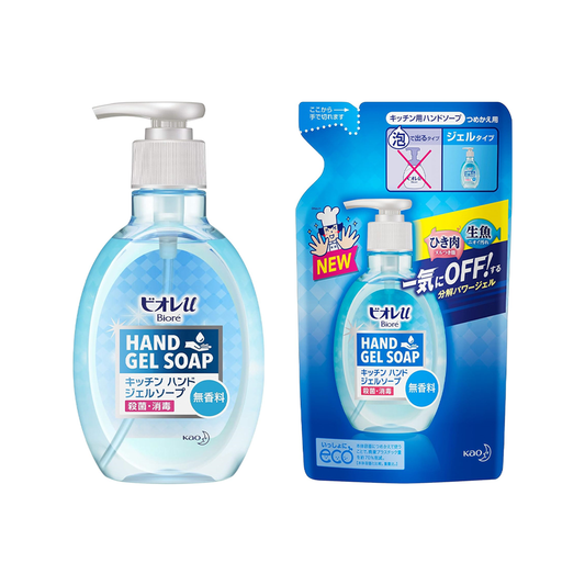 Biore 蜜妮u 洗手乳 廚房用泡泡洗手凝膠 無香料  250ml 花王【液體型】