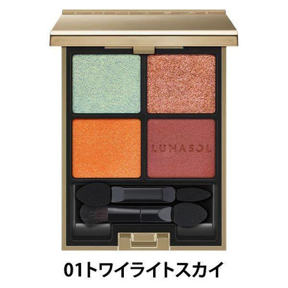 Kanebo 佳麗寶 LUNASOL 晶巧霓光４色眼彩盒 6.3g