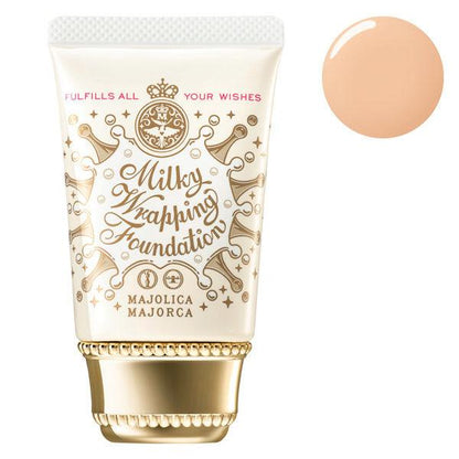 資生堂 MAJOLICA MAJORCA 戀愛魔鏡 牛奶美肌粉底液 SPF30PA+++ 30g 奶油粉底液 粉底