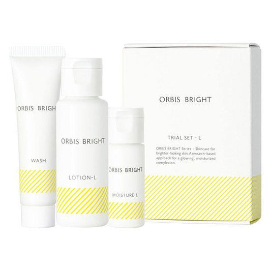 ORBIS  亮膚試用組 化粧水 洗面乳 保濕乳液 M（滋潤型）/ L（清爽型）