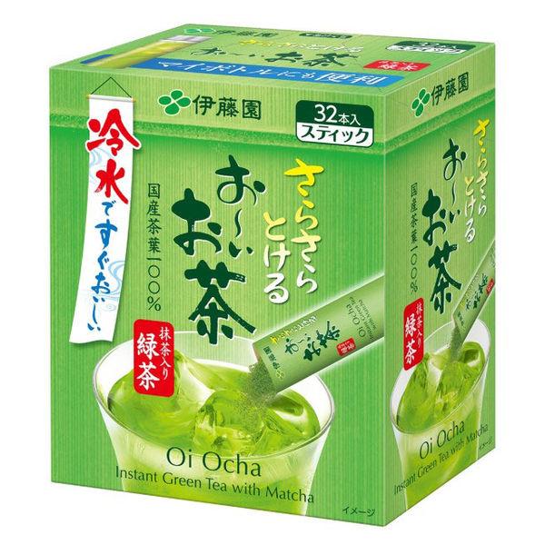 伊藤園 Oi Ocha 粉抹茶綠茶/焙茶 32 瓶 MJ