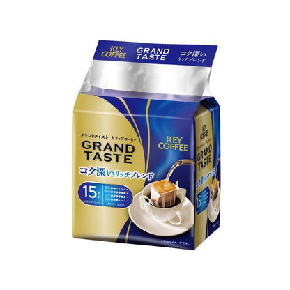 KEY COFFEE 深焙濾掛式咖啡 15袋入
