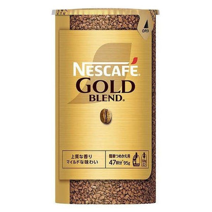 雀巢咖啡 Nescafe 咖啡 黃金特調即溶咖啡 沖泡式咖啡 Gold Blend Pack 1個 95g MJ