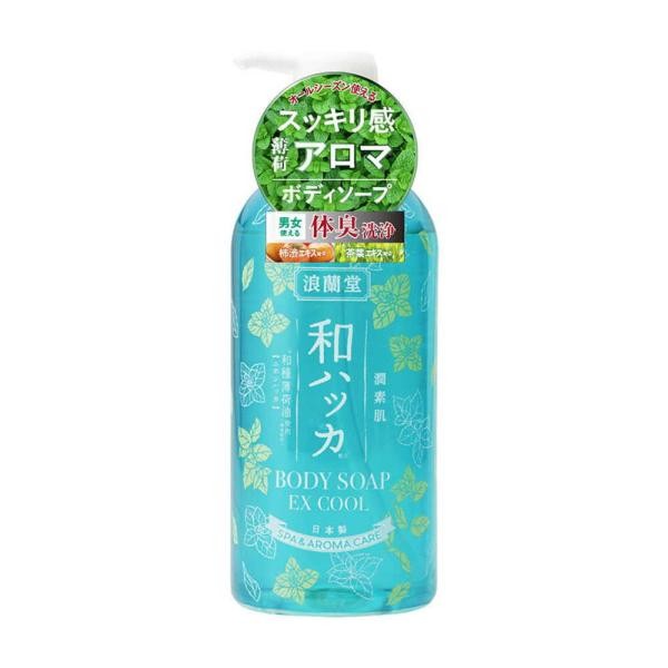 Cosmetexroland 浪蘭堂 沐浴乳 潤素肌 薄荷清涼沐浴乳 485ml