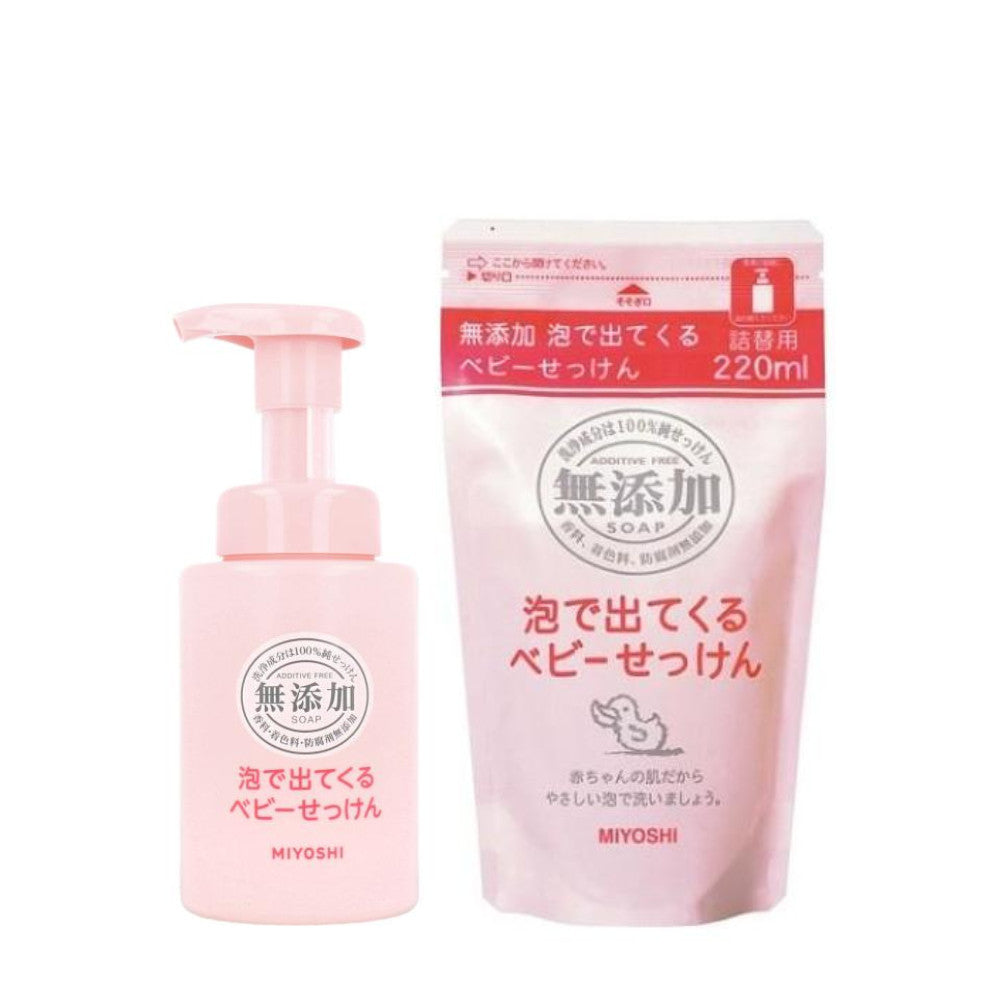 Miyoshi Soap 沐浴乳 無添加 嬰兒泡沫沐浴乳
