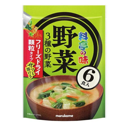 Marukome 丸米 食品 味噌湯 料亭之味 即食顆粒味噌湯品系列