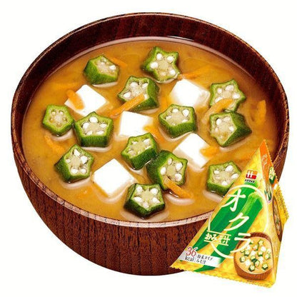 Hanamaruki 花丸木 食品 花丸木 三角包 秋葵味噌湯