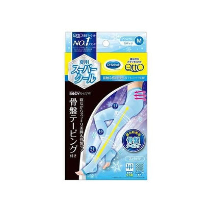 MediQtto 褲襪 睡眠型 瘦腿提臀褲襪 夏用酷涼型 M/L