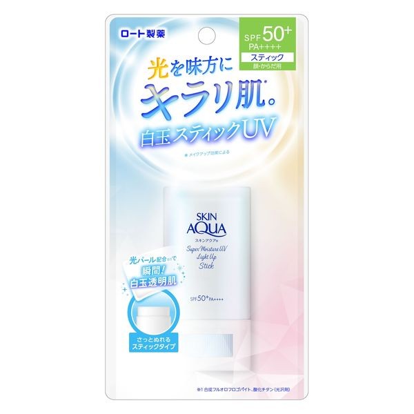 Rohto 樂敦製藥 防曬棒 Skin Aqua 超級保濕 UV防曬棒 19g