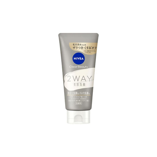 NIVEA 花王 妮維雅 洗面乳 Clear Beauty 2WAY 美容洗面乳 120g