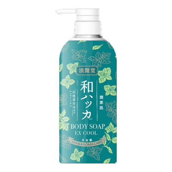 Cosmetexroland 浪蘭堂 沐浴乳 潤素肌 薄荷清涼沐浴乳 485ml