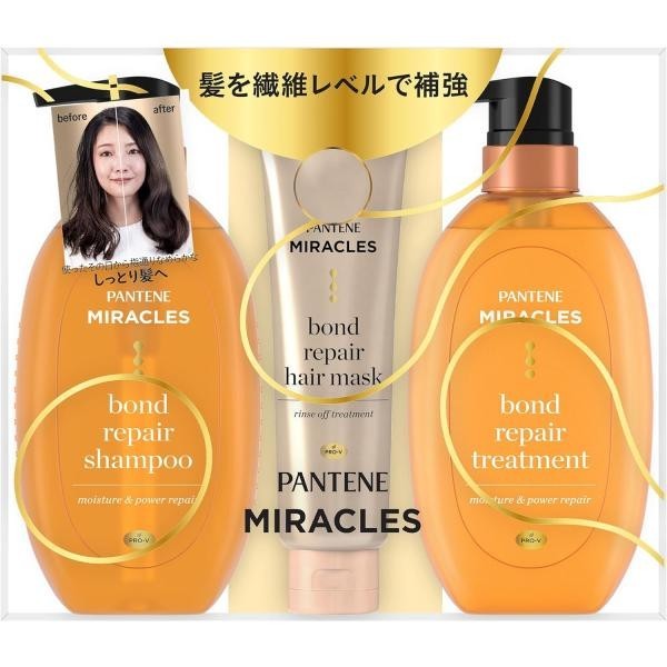 P&G寶僑 潘婷 洗髮精 奇蹟系列 洗護髮套組