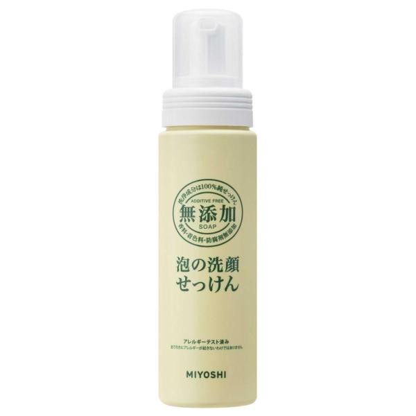 Miyoshi Soap 洗面皂 無添加泡沫洗面皂 200mL
