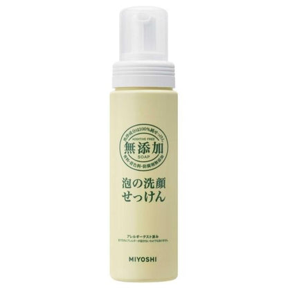 Miyoshi Soap 洗面皂 無添加泡沫洗面皂 200mL