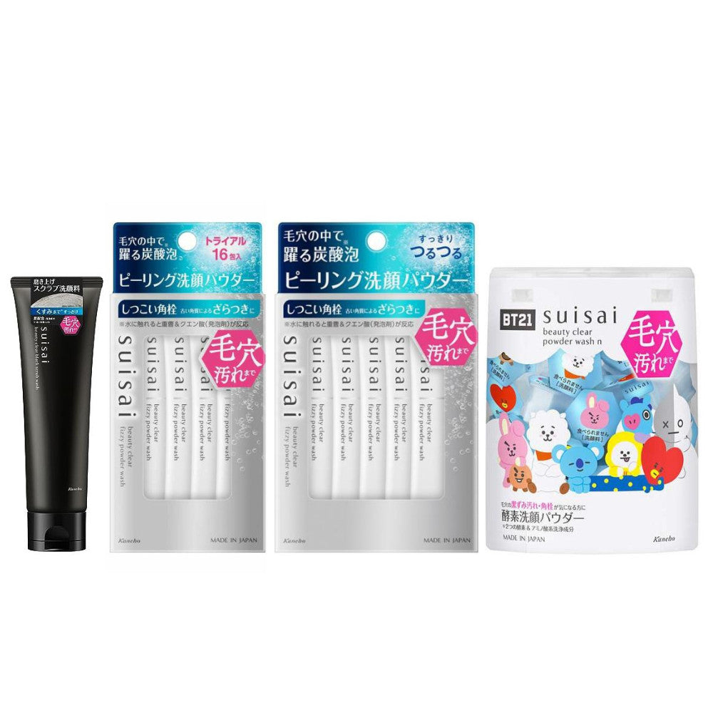 Kanebo佳麗寶 suisai 洗面乳 去角質皂 酵素洗顏粉