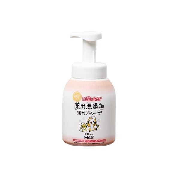Max 沐浴乳 無添加 皮膚乾燥適用 泡沫沐浴慕斯 400ml