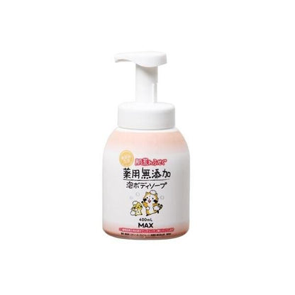 Max 沐浴乳 無添加 皮膚乾燥適用 泡沫沐浴慕斯 400ml