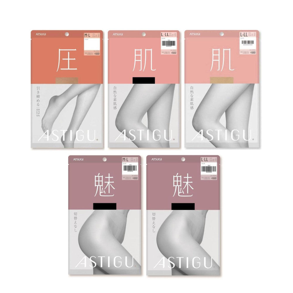 ASTUGI厚木 絲襪 自然膚色/黑色