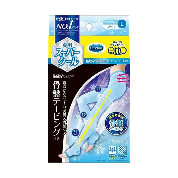 MediQtto 褲襪 睡眠型 瘦腿提臀褲襪 夏用酷涼型 M/L