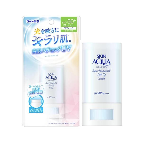 Rohto 樂敦製藥 防曬棒 Skin Aqua 超級保濕 UV防曬棒 19g